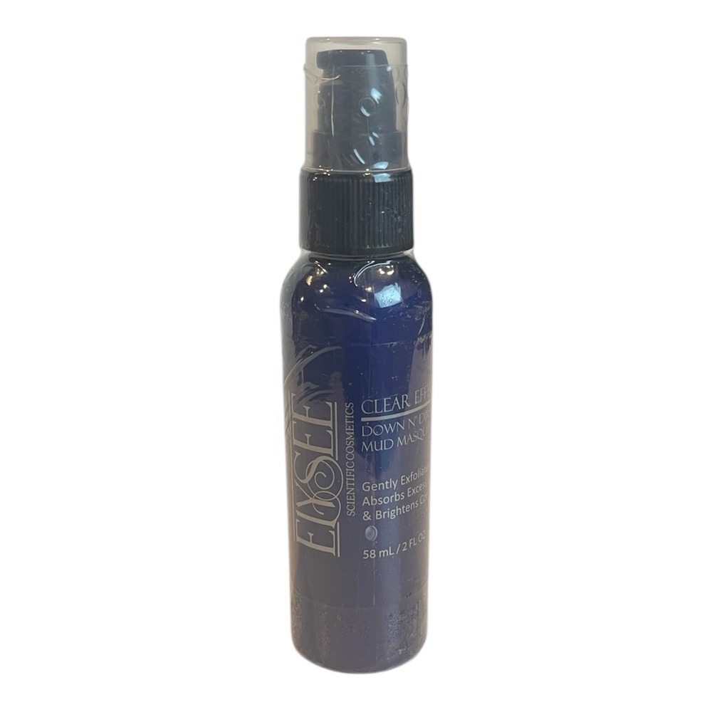 New Sealed Elysee Clear Effects Down n' Dirty Mud Mask Exfoliate 2 oz / 58 ml